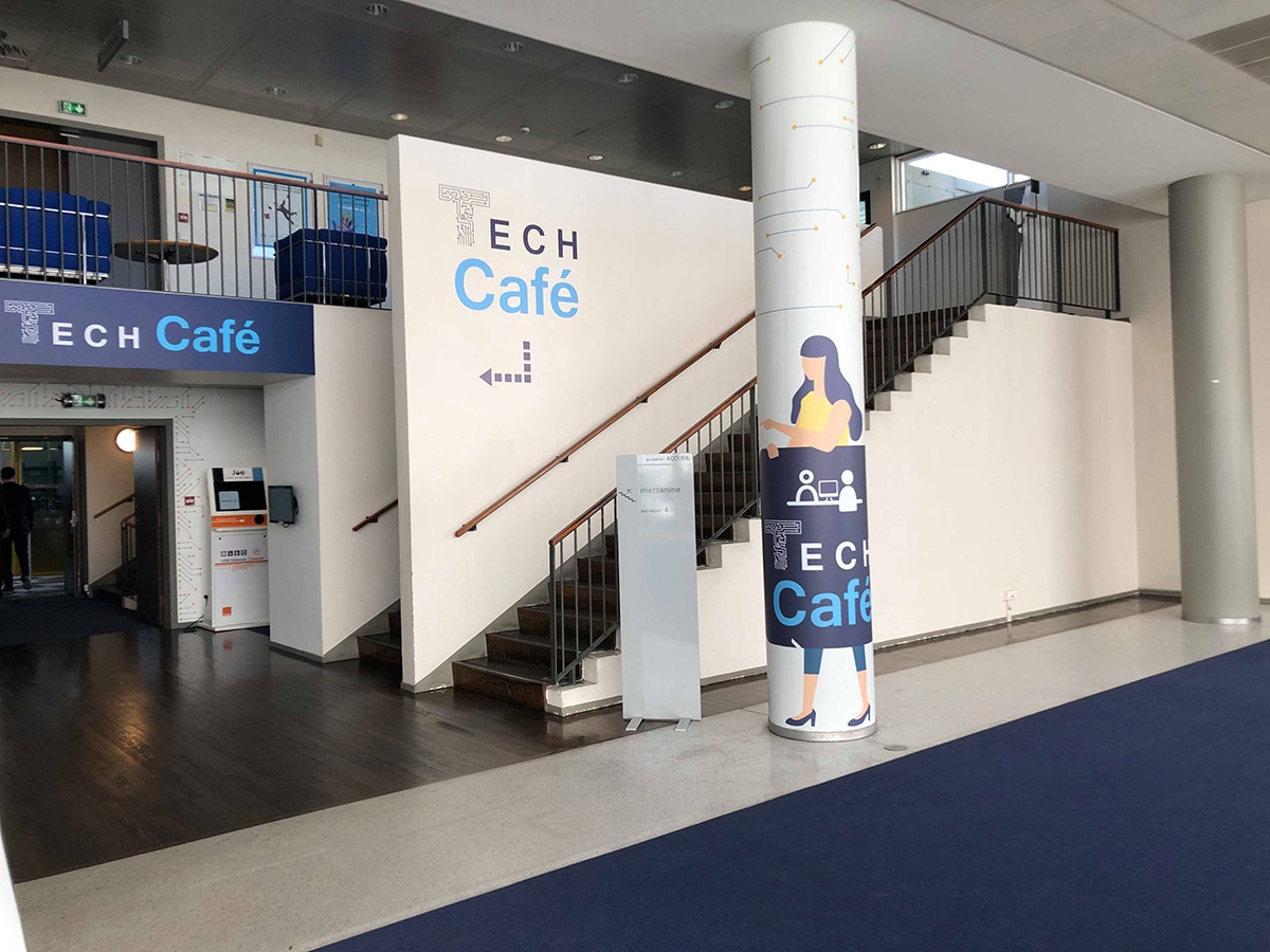 Aménagement TECH CAFE Aéroport CDG IMING